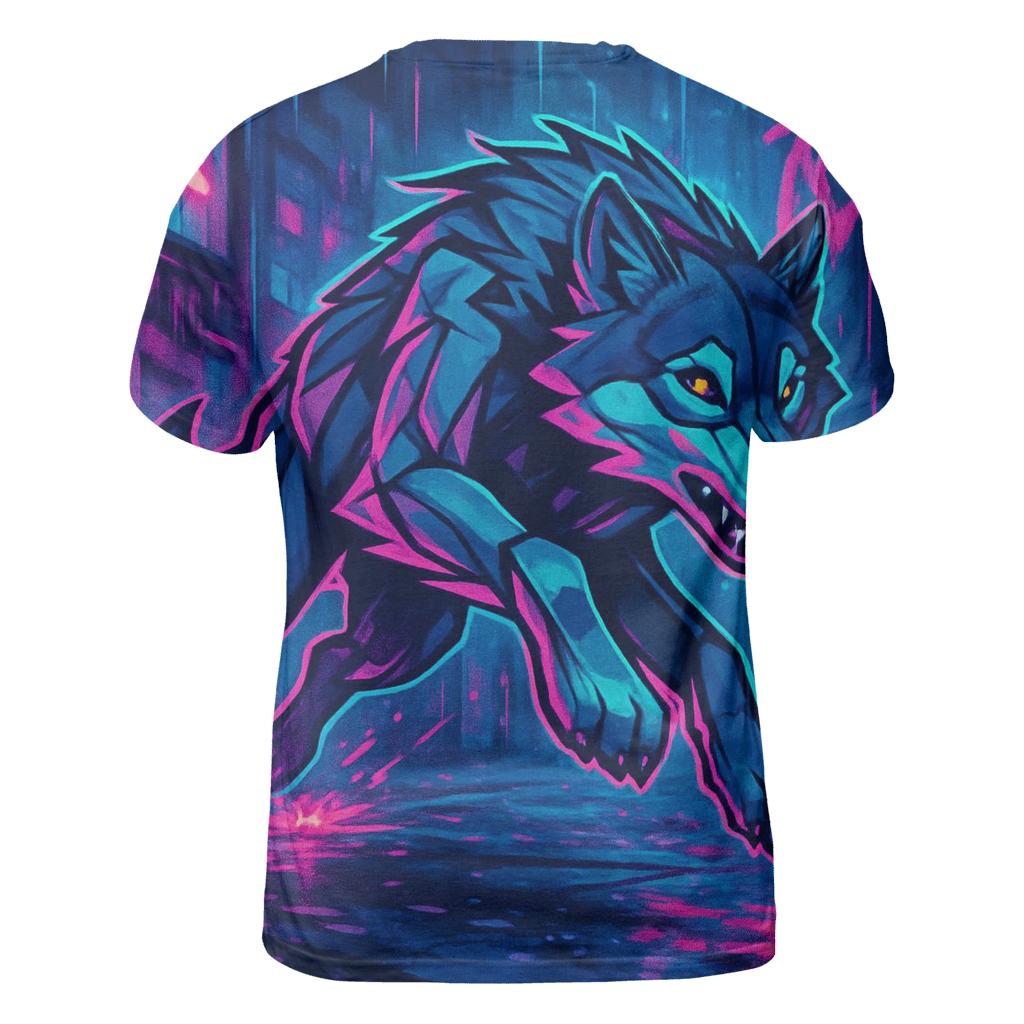 Neon Monsoon Street Wolf Run designer pattern shirts