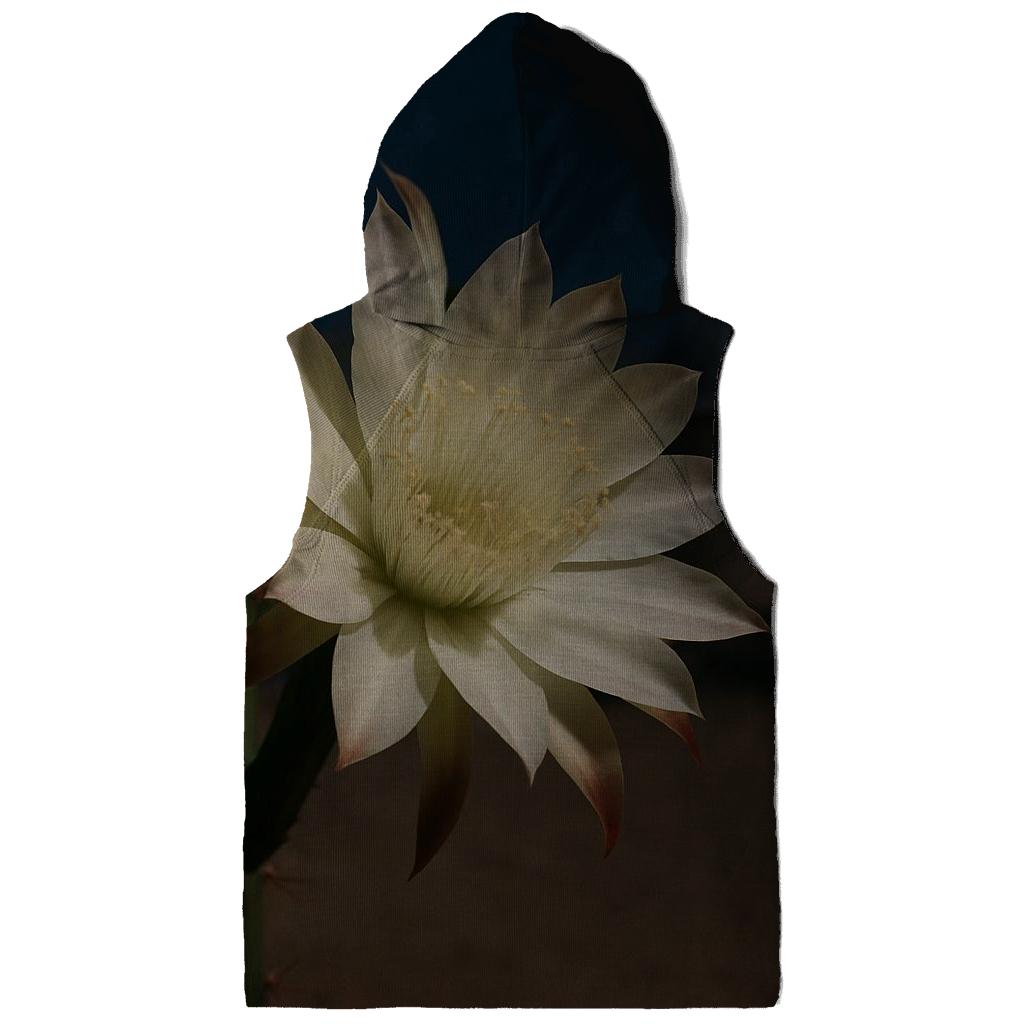 Night Blooming Cereus Under Desert Observatory Glow graphic hoodies