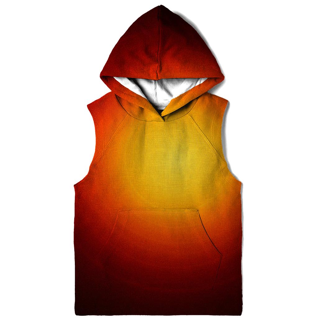 Solar Corona Ember Fade designer hoodies