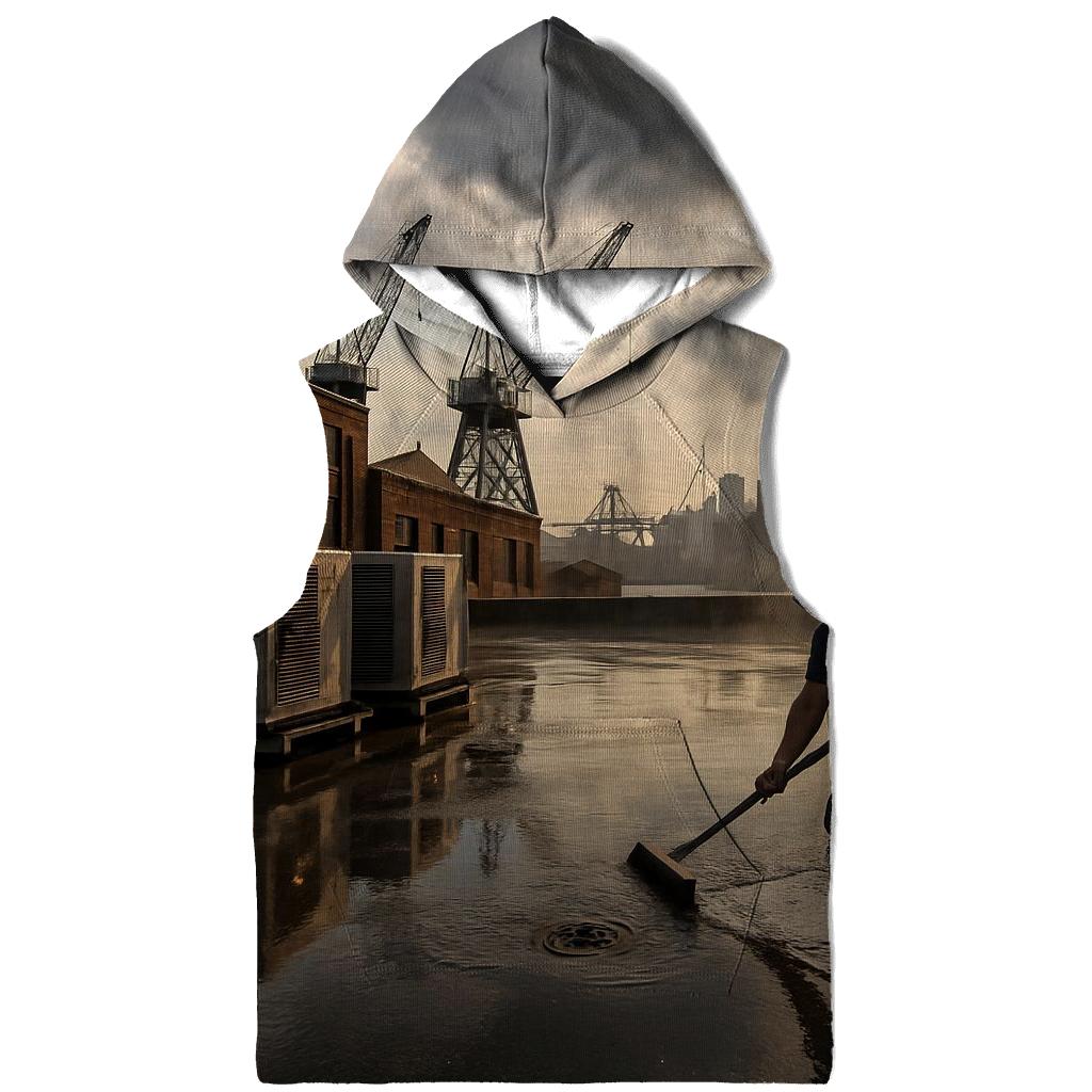 After The Storm At The Brooklyn Navy Yard Roofline heavyweight hoodies