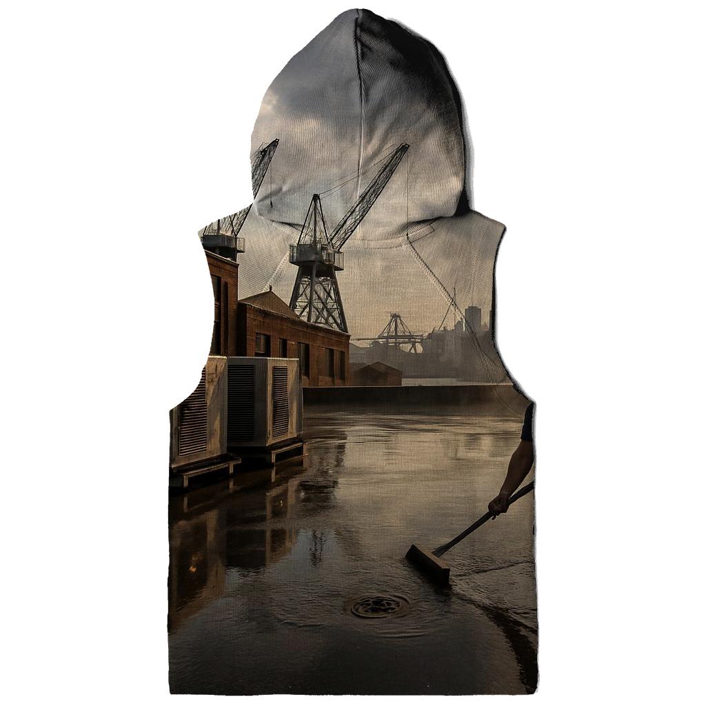 After The Storm At The Brooklyn Navy Yard Roofline heavyweight hoodies
