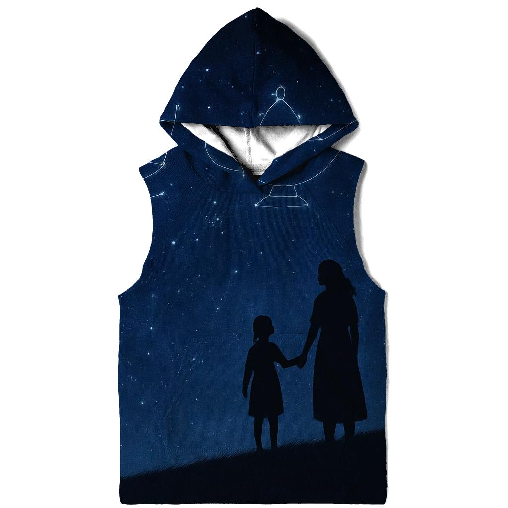 Her Name In The Night Sky The Constellation Of Care heavyweight hoodies