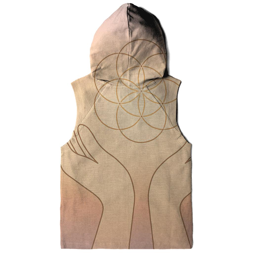 Hands Of Dawn Geometry premium hoodies