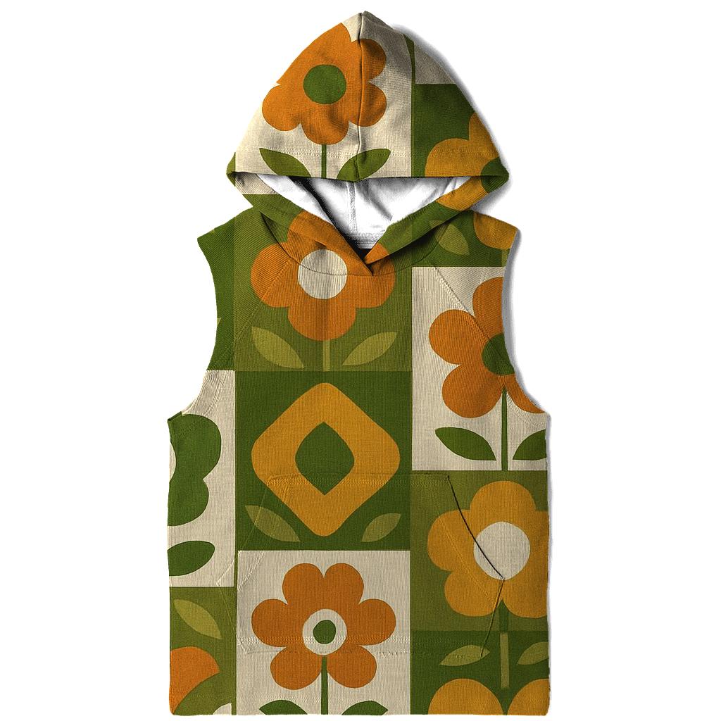 Avocado Kitchen Tile Bloom custom hoodies