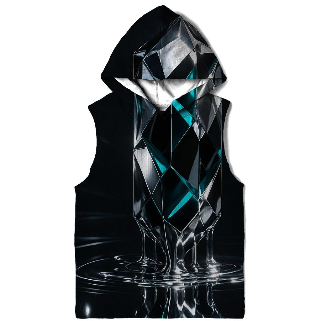 Chrome Prism Drip Monolith hoodie designs