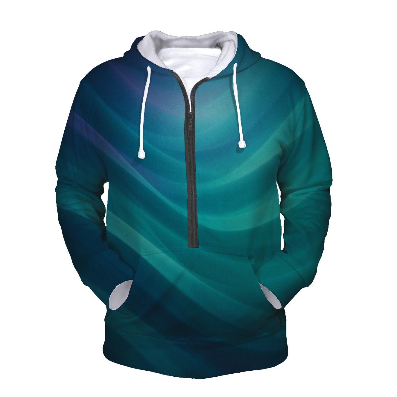 Nebula Silk Drift Gradient heavyweight hoodies