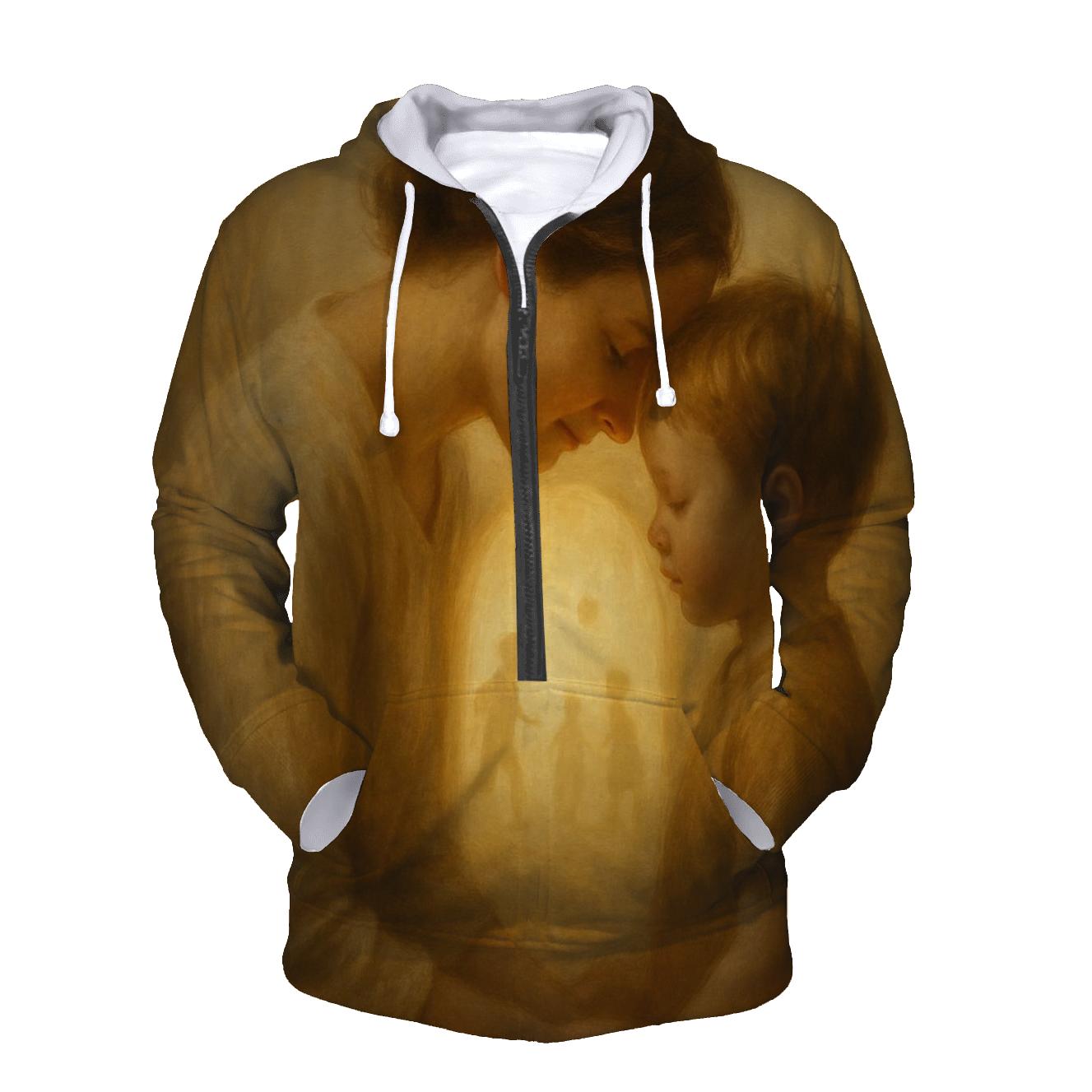 The Home Within Her Heart A Sanctuary Carried Forever premium hoodies