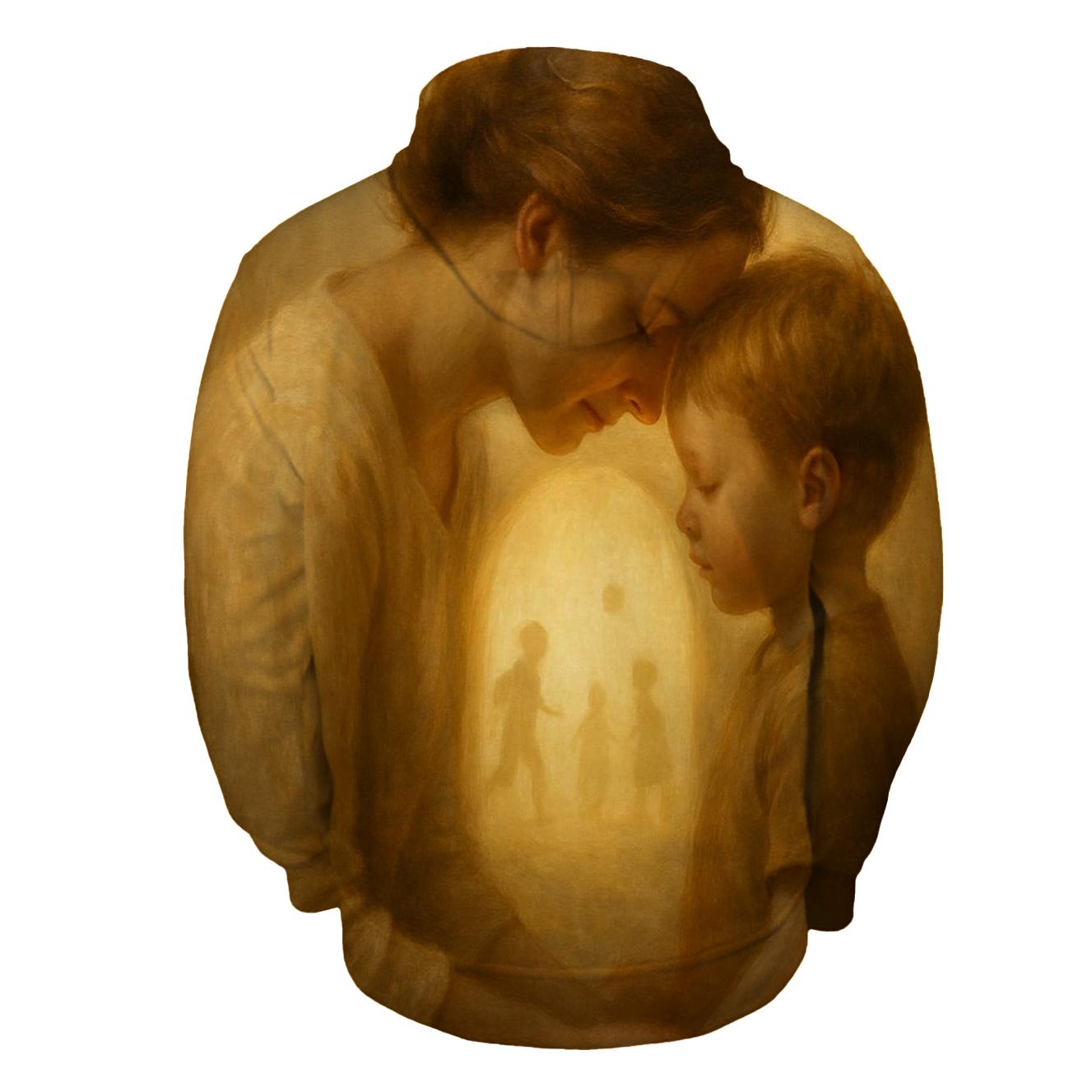 The Home Within Her Heart A Sanctuary Carried Forever premium hoodies