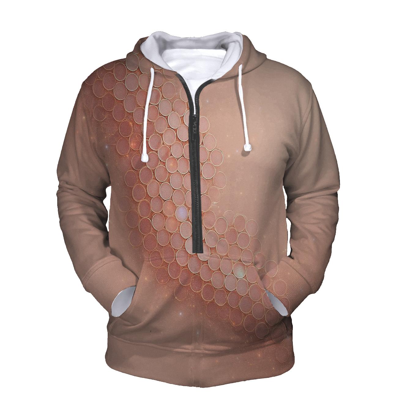 Sequin Nebula Lattice heavyweight hoodies