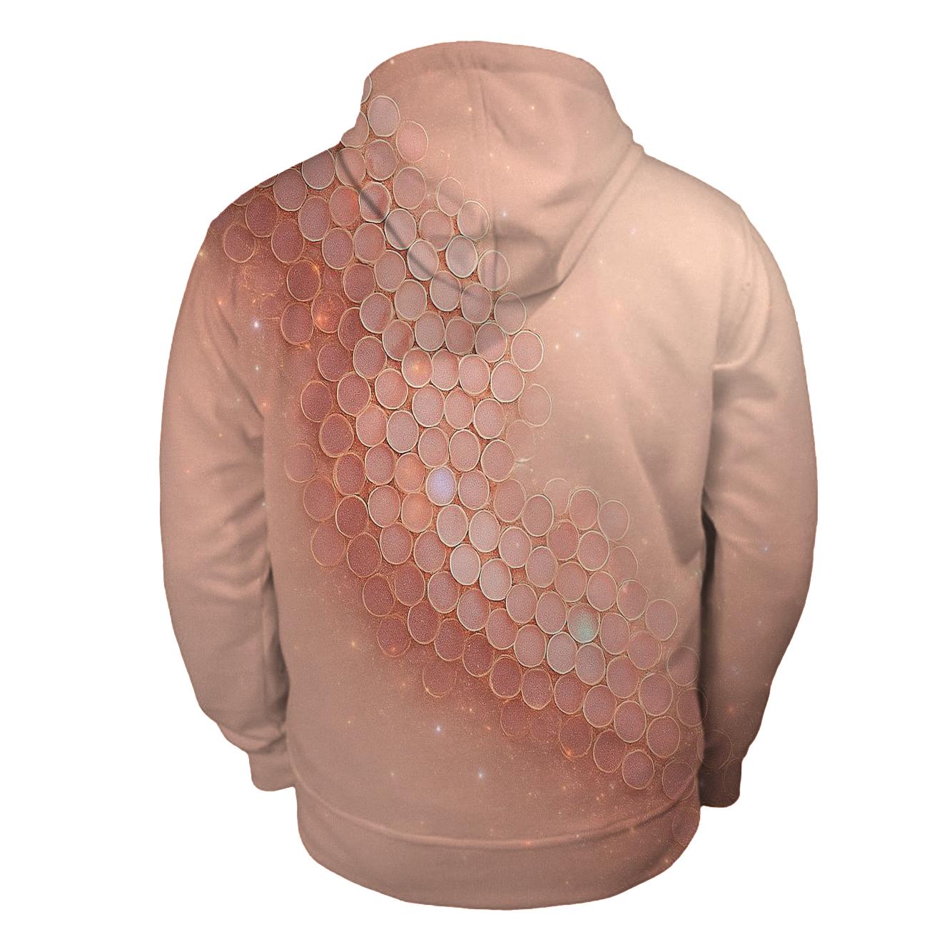 Sequin Nebula Lattice heavyweight hoodies