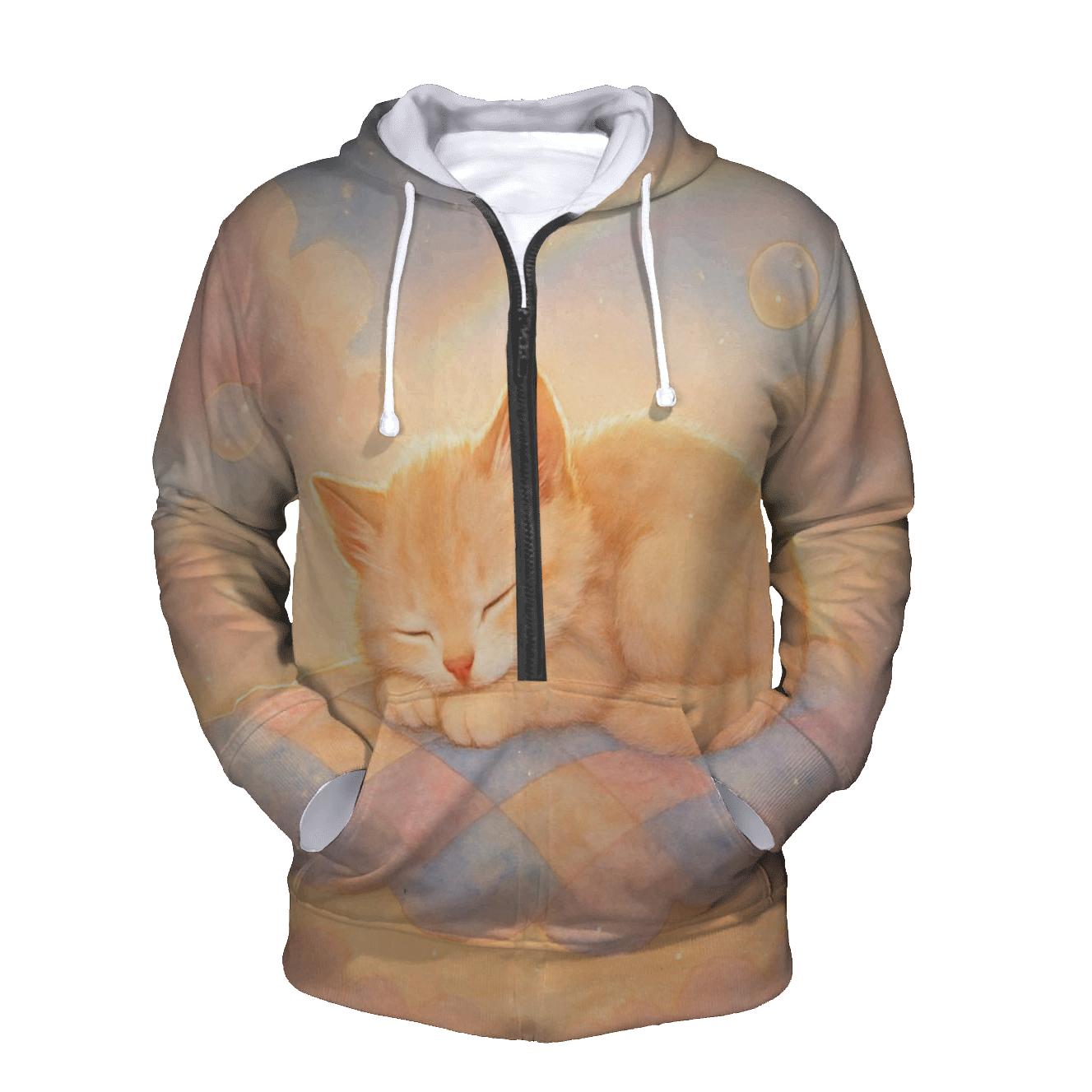 Cloud Quilt Dreamer Kitten pullover hoodies