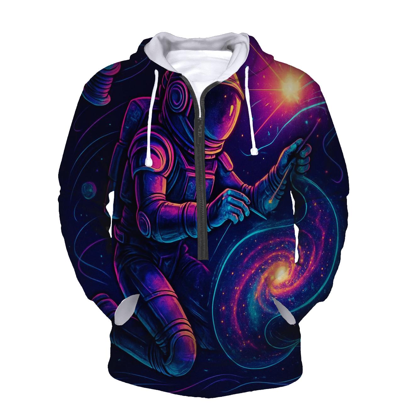 Astral Weaver Of The Chromatic Nebula hoodie designs