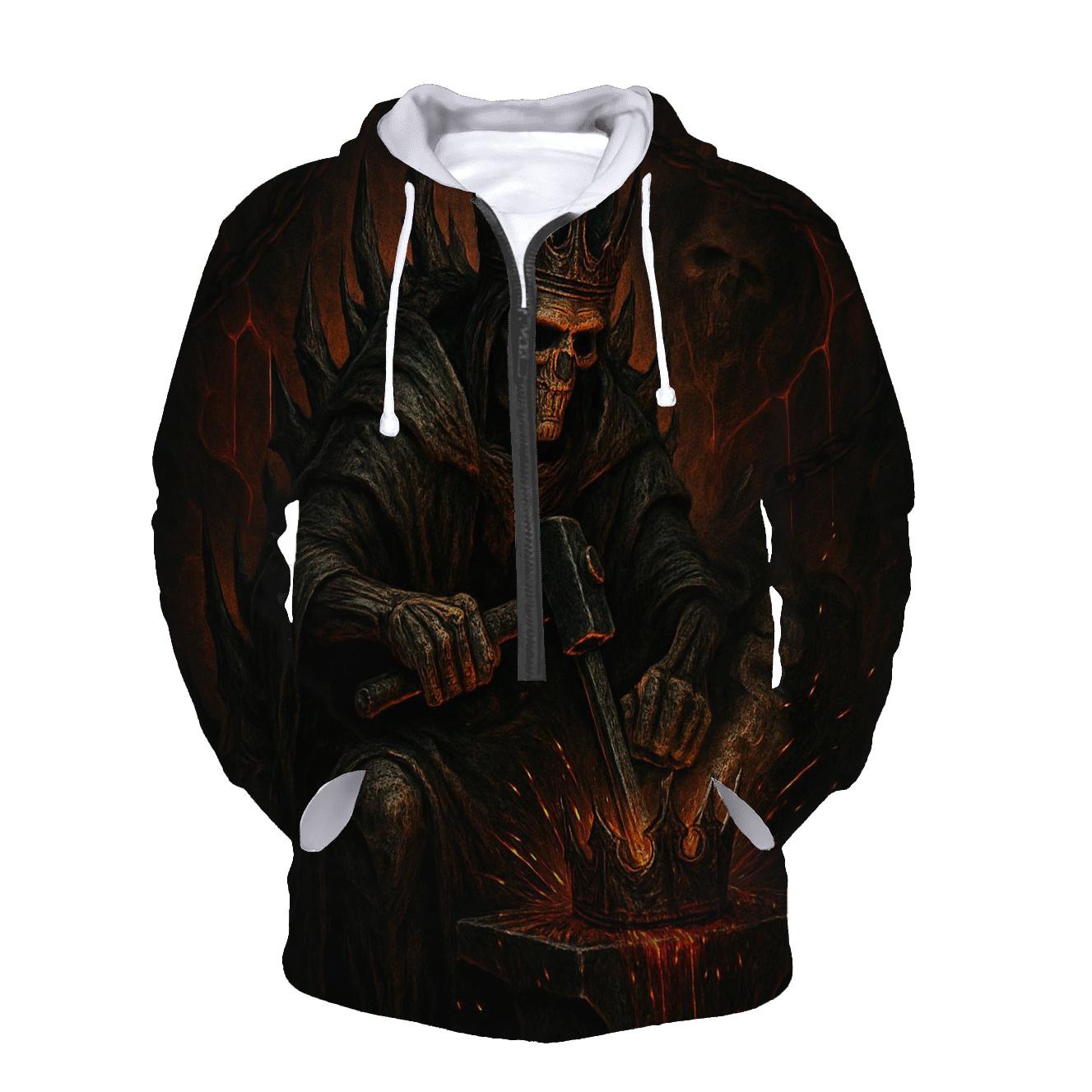 Crownsmith Of The Volcanic Ossuary lightweight hoodies