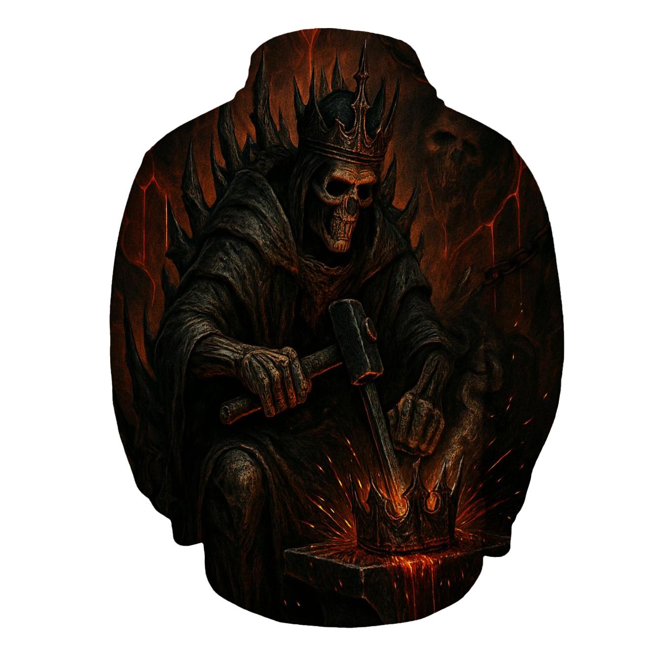 Crownsmith Of The Volcanic Ossuary lightweight hoodies