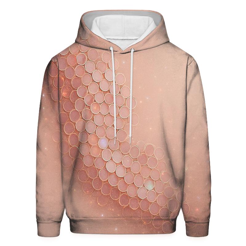 Sequin Nebula Lattice hoodie styles