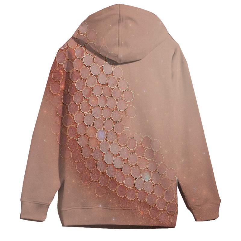 Sequin Nebula Lattice hoodie styles