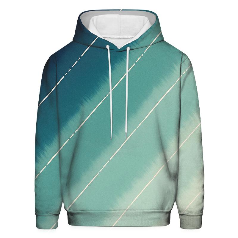 Aurora Arashi Diagonal Drift graphic hoodies