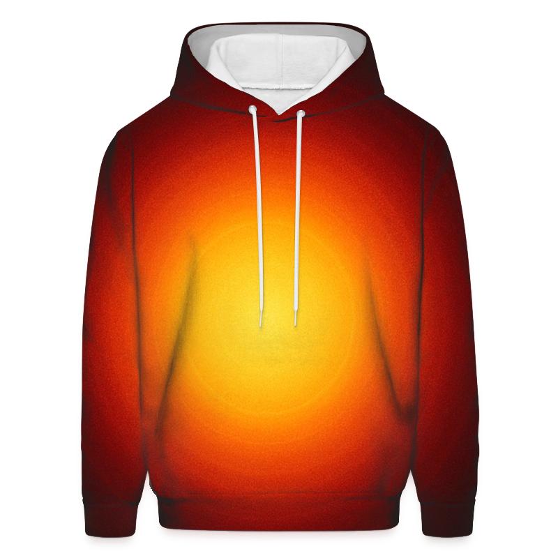 Solar Corona Ember Fade custom hoodies
