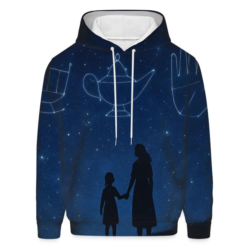 Her Name In The Night Sky The Constellation Of Care heavyweight hoodies