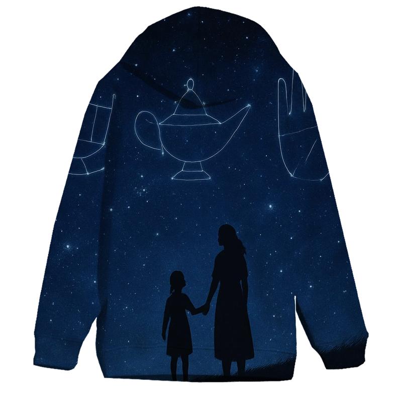 Her Name In The Night Sky The Constellation Of Care heavyweight hoodies