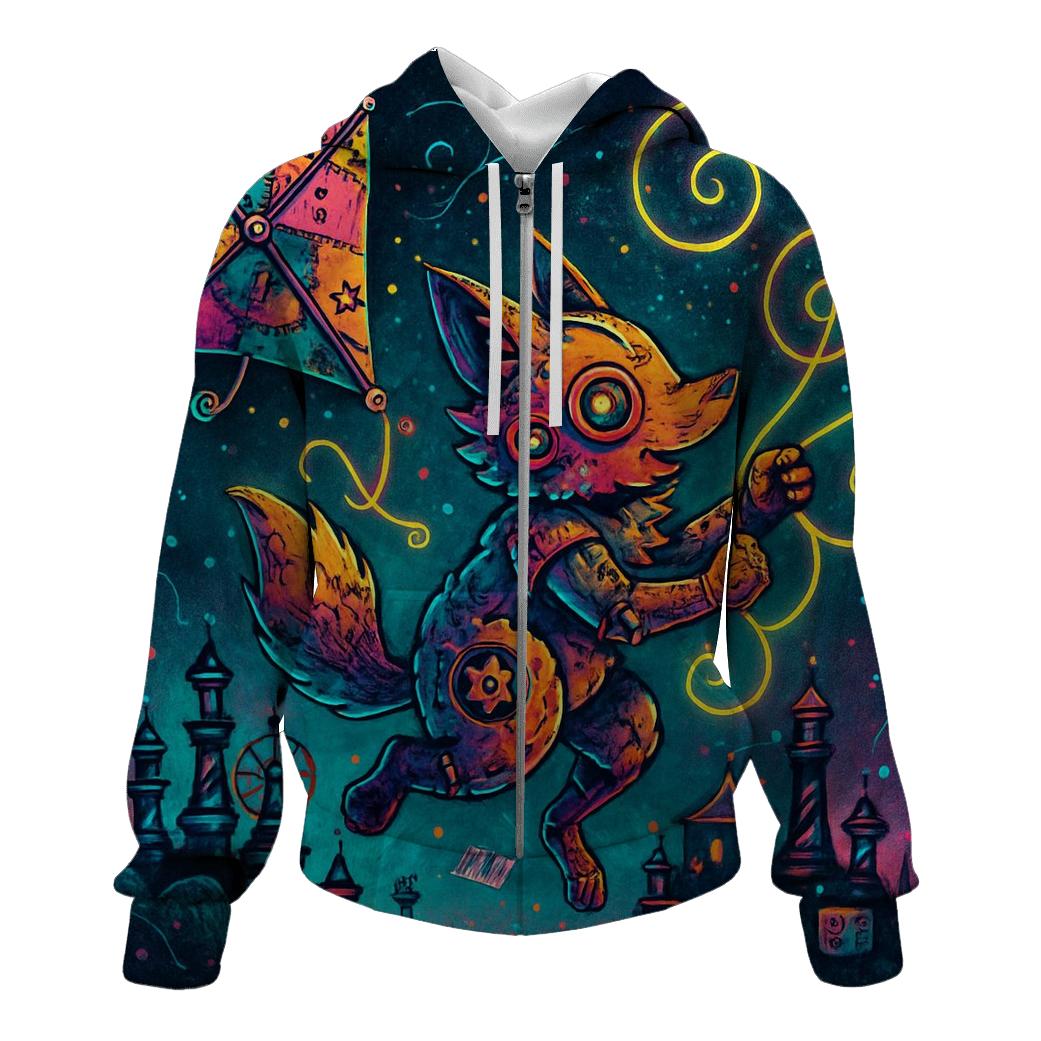 Clockwork Kite Carnival lightweight hoodies