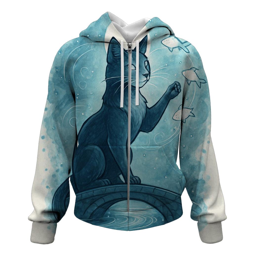 Lantern Tide Guardian Cat premium hoodies