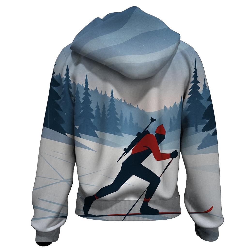 Arctic Biathlon Constellation Sprint designer hoodies