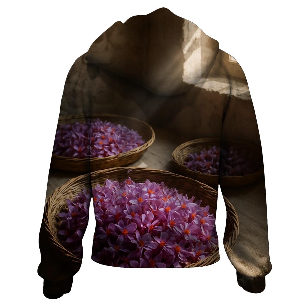 Saffron Crocus Harvest Trays In Mountain Stone Barn lightweight hoodies