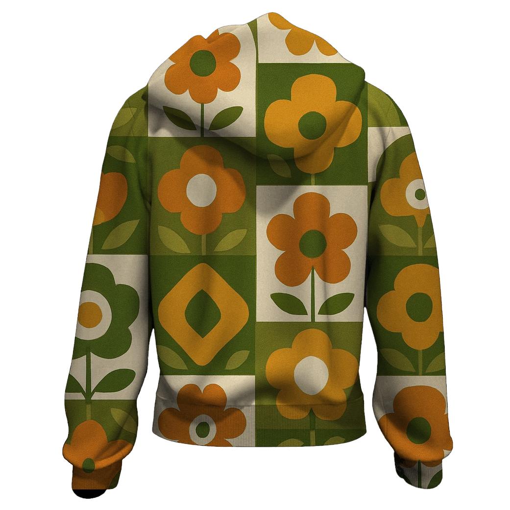 Avocado Kitchen Tile Bloom hoodie trends