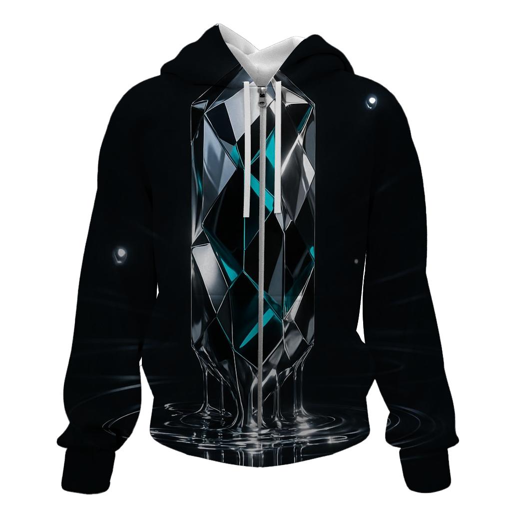 Chrome Prism Drip Monolith pullover hoodies