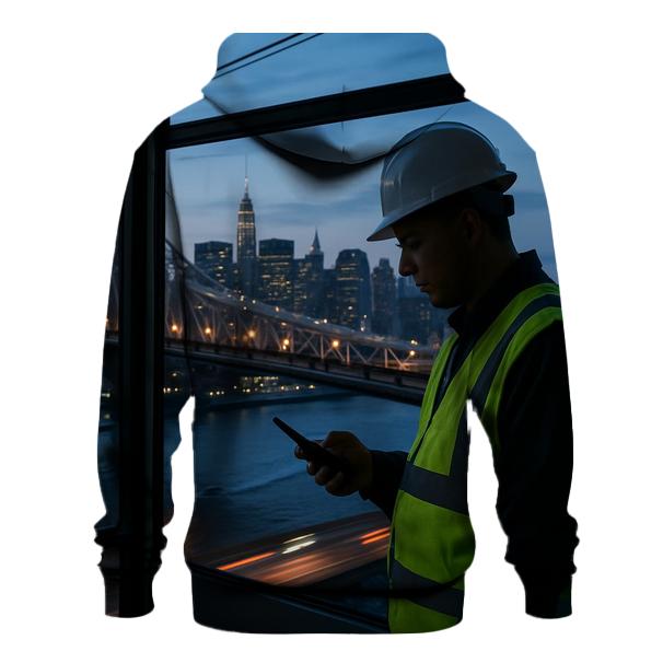 Shift Change Above The East River hoodie designs