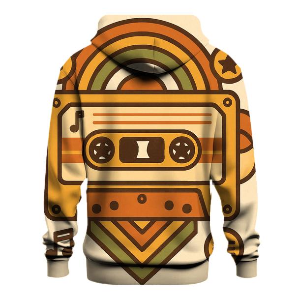Cassette Tape Geometry Groove heavyweight hoodies