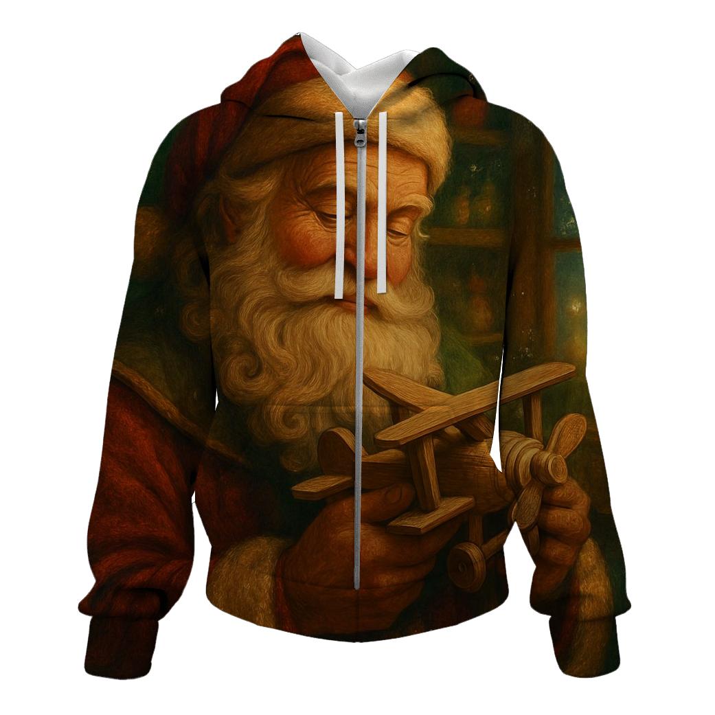 Frosted Workshop Saint In Golden Glow zip-up hoodies
