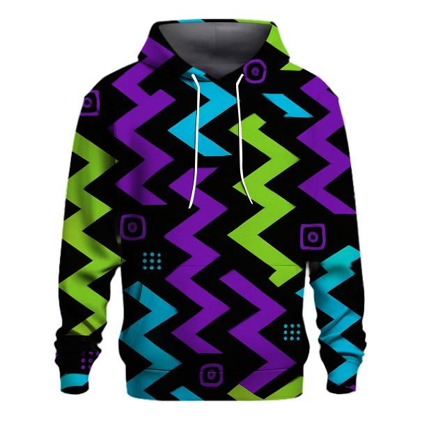 Laser Tag Arena Chevron Camouflage lightweight hoodies