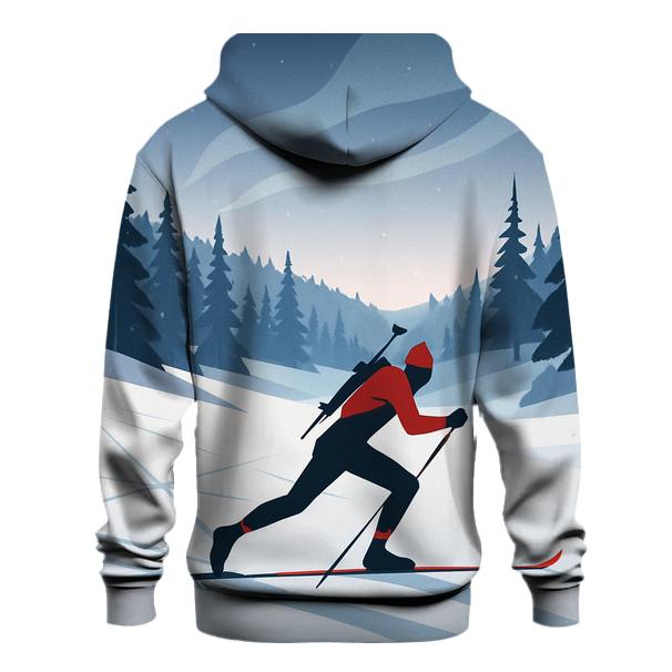 Arctic Biathlon Constellation Sprint printed hoodies