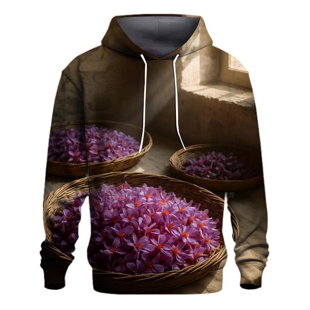 Saffron Crocus Harvest Trays In Mountain Stone Barn hoodie designs