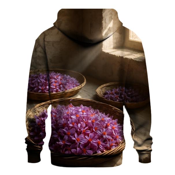 Saffron Crocus Harvest Trays In Mountain Stone Barn hoodie designs