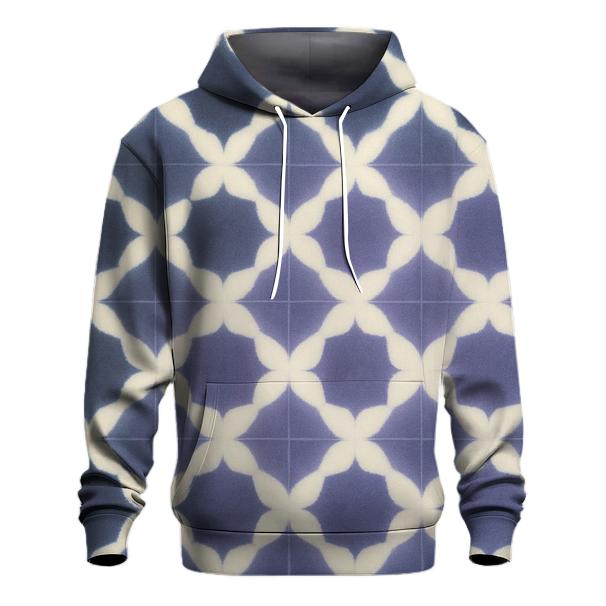 Eclipse Itajime Clamp Lattice embroidered hoodies