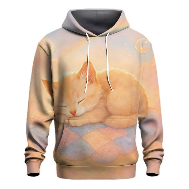 Cloud Quilt Dreamer Kitten hoodie designs
