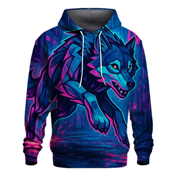 Neon Monsoon Street Wolf Run designer hoodies