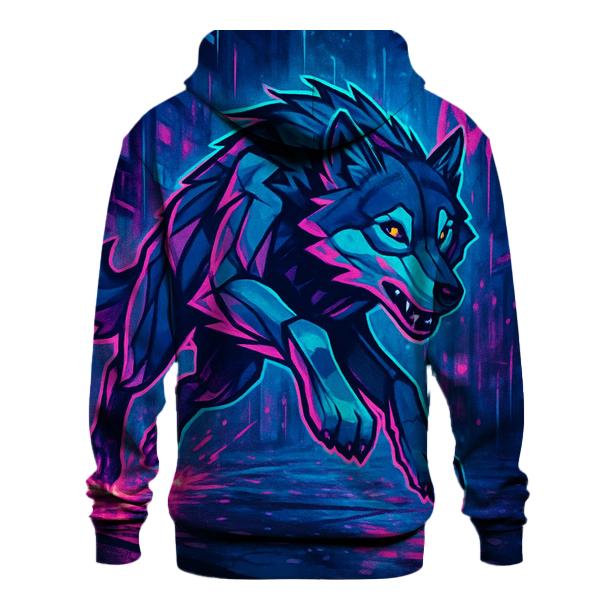 Neon Monsoon Street Wolf Run designer hoodies