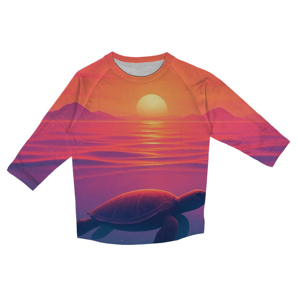 Ember Reef Sundown cotton quarter sleeve shirts