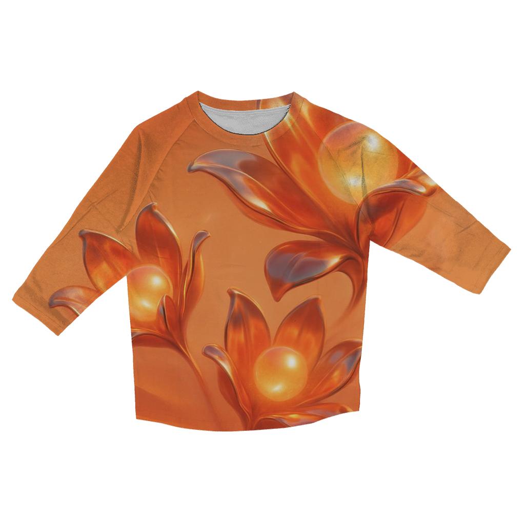 Sunset Alloy Mirage Garden casual three quarter sleeve shirts