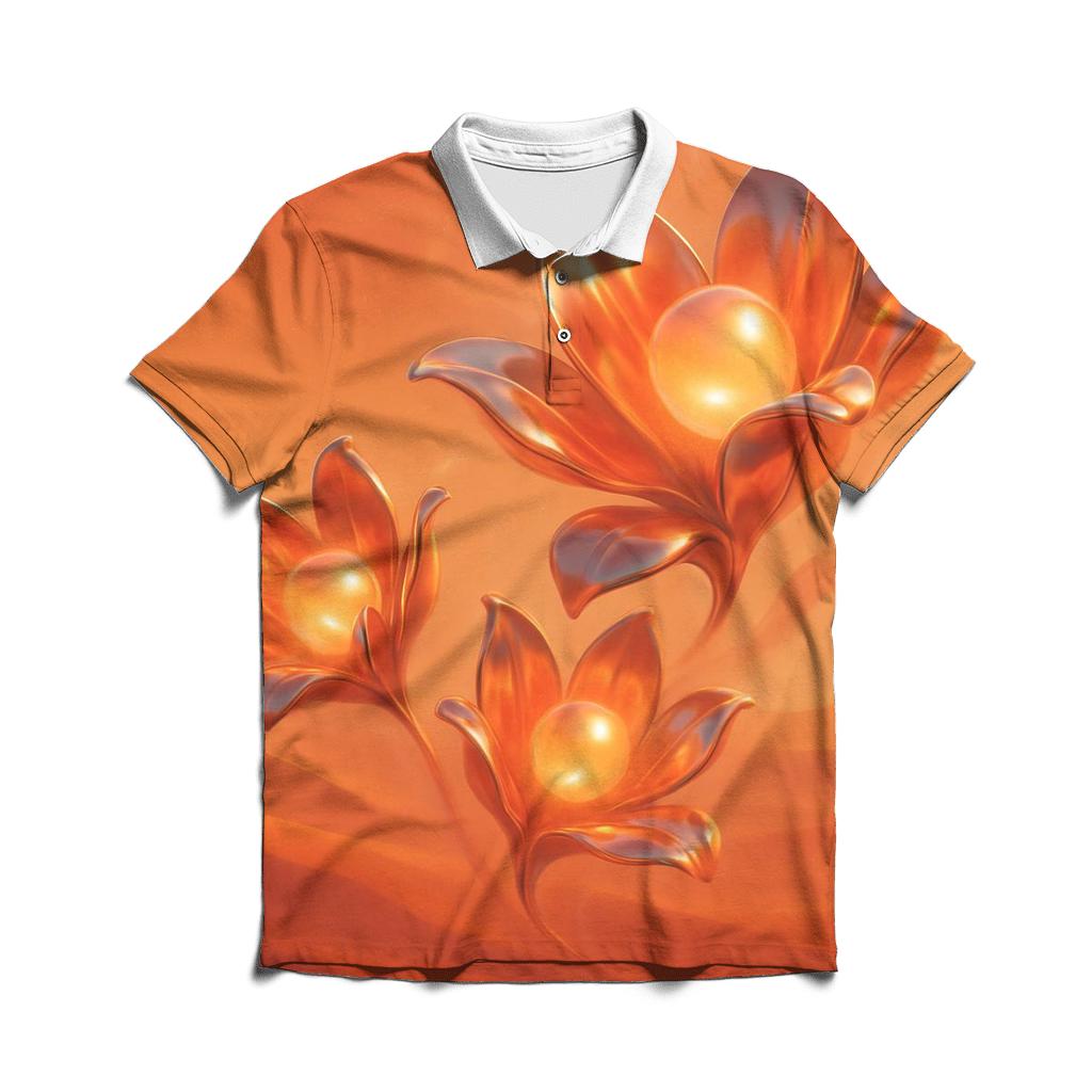 Sunset Alloy Mirage Garden personalized polo shirts