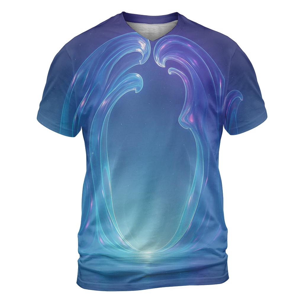 Prismatic Tide Cathedral custom all-over print shirts