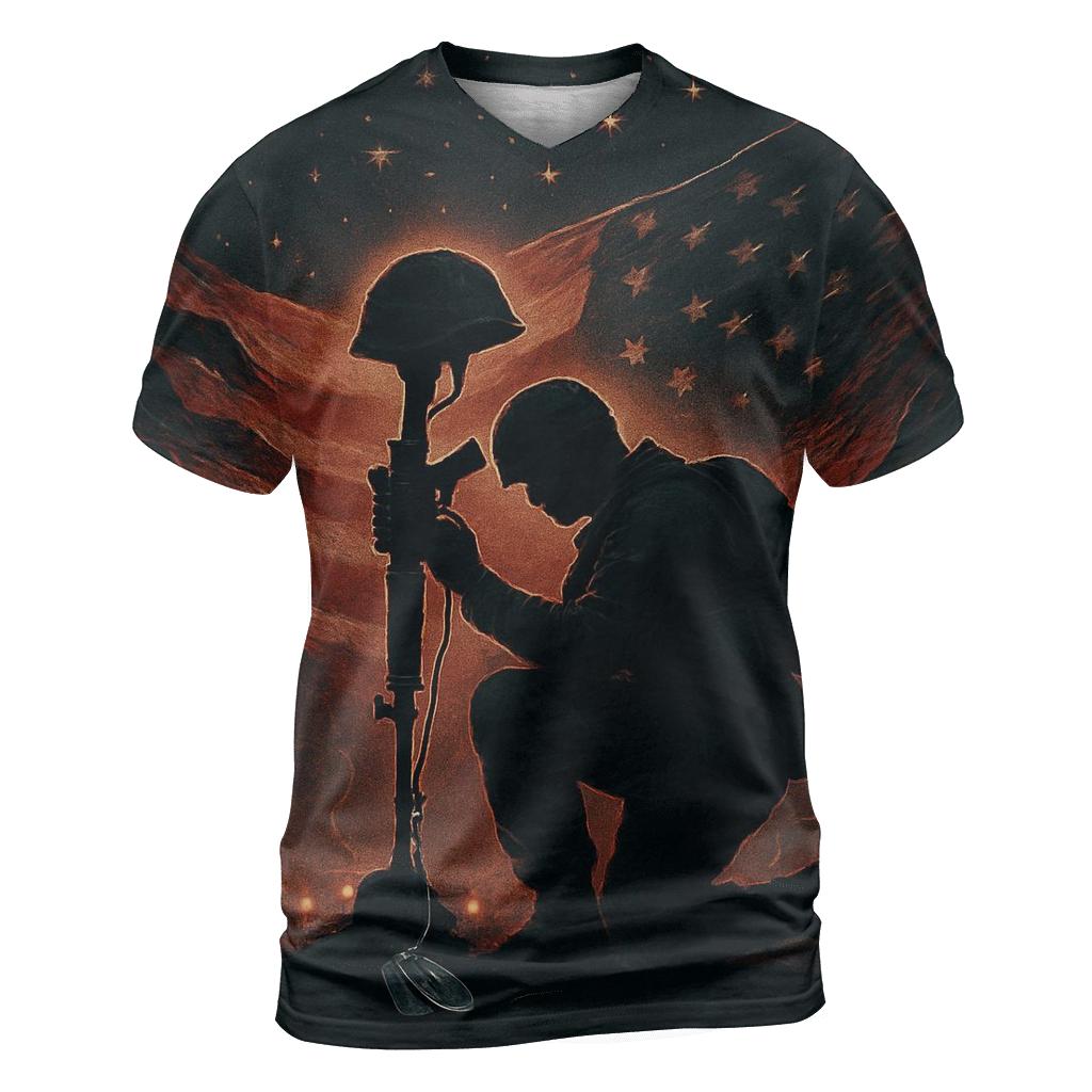 Candlelight Oath Beneath The Stars trendy printed shirt styles
