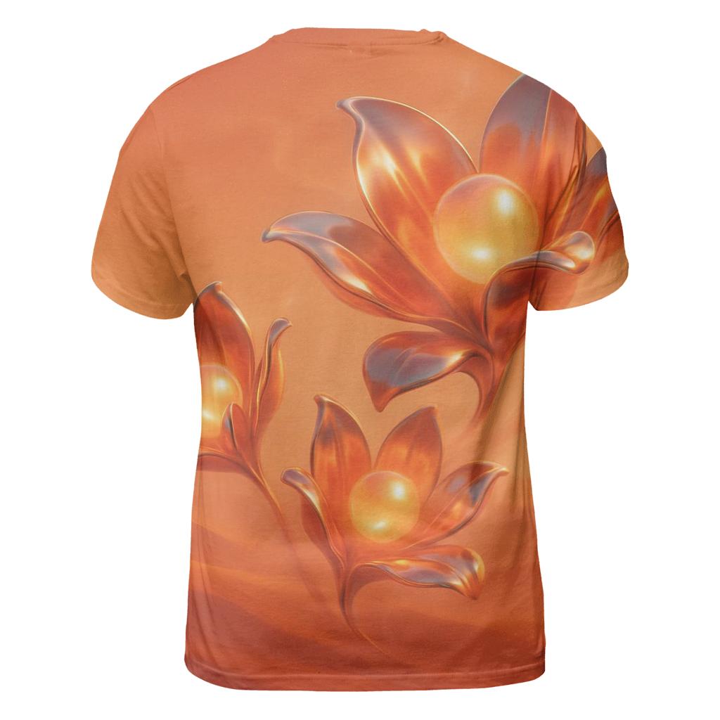 Sunset Alloy Mirage Garden creative print fashion shirts