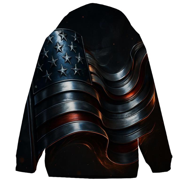 Midnight Foundry Flag hoodie designs