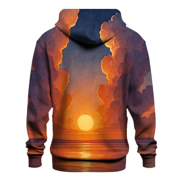 Cathedral Clouds At Golden Fade pullover hoodies