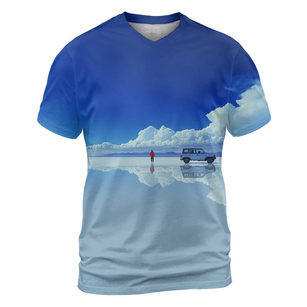 Salar De Uyuni designer pattern shirts